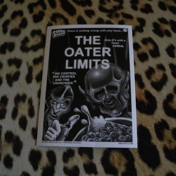 Cereal Killers The Oater Limits #54 9/10 Card - Picture 1 of 2